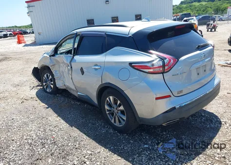 2018 Nissan Murano Sv from USA, damaged, VIN 5N1AZ2MG6JN105526